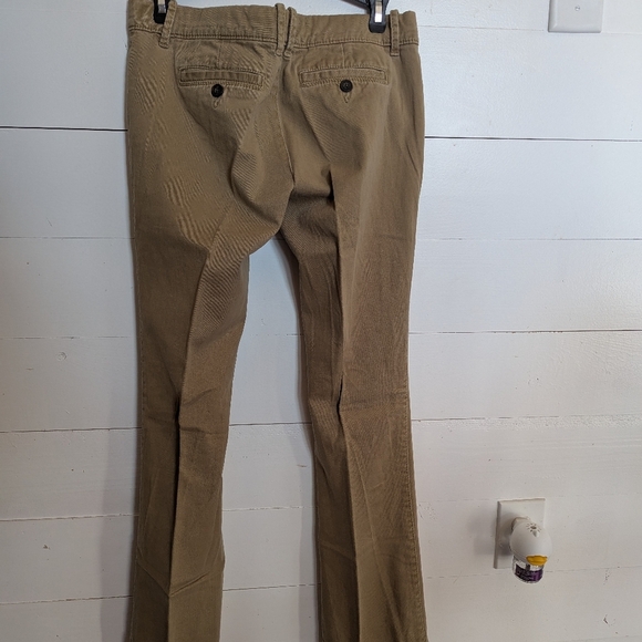 Abercrombie & Fitch Perfect Stretch Pants Women's Size 4 Khaki Pants, Like New - Picture 3 of 4